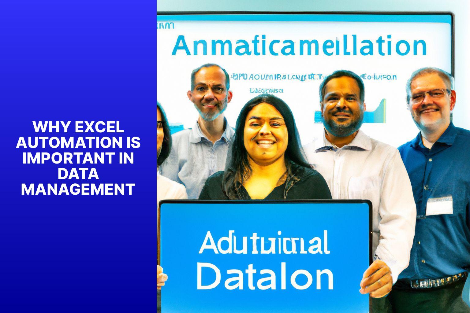 Why Excel Automation is Important in Data Management - Meet the Excel Automation Experts Who Are Revolutionizing Data Management 